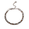 Stainless Steel Snake Bone Chain Jewelry With Snake Pattern And Electroplating For Women