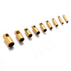 Stainless Steel Snake Head Leather Rope Chain Buckle Electroplated Jewelry Accessories