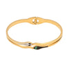 Stainless Steel Snakeshaped Electroplated Jewelry Bracelet With Personality And Animal Style