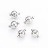 Stainless Steel Spherical Handmade Diy Jewelry Accessories Buckle For Necklace And Bracelet Finely Polished
