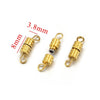 Stainless Steel Spiral Diy Handmade Bracelet Necklace Connecting Buckle Accessories With Electroplating And Round Shape
