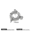 Stainless Steel Spring Buckle Jewelry Accessories Diy Necklace Bracelet 18K Gold Plated Connection Buckle Pendant Buckle