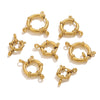 Stainless Steel Spring Buckle Jewelry Accessories Diy Necklace Bracelet 18K Gold Plated Connection Buckle Pendant Buckle