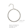 Stainless Steel Square Box Chain 18K Bracelet Electroplated Geometric Style For Men And Women