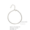 Stainless Steel Square Box Chain 18K Bracelet Electroplated Geometric Style For Men And Women