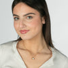 Stainless Steel Square White Motherofpearl Pendant Necklace Electroplating Women's Fashion Style