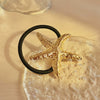 Stainless Steel Starfish Hair Ring Electroplated Fashion Natural Style