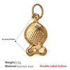 316L Stainless Steel Starfish Pendant Necklace Electroplated Marine Life Fashion Jewelry