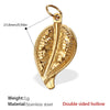 316L Stainless Steel Starfish Pendant Necklace Electroplated Marine Life Fashion Jewelry