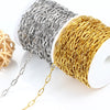 Stainless Steel Sun Pattern Oval Cross Chain Electroplated Bracelet Necklace Accessories
