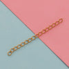 Stainless Steel Tail Chain Bracelet Necklace Extension Chain Ins Style Electroplated Jewelry Accessories