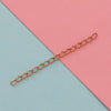 Stainless Steel Tail Chain Bracelet Necklace Extension Chain Ins Style Electroplated Jewelry Accessories