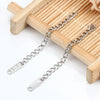 Stainless Steel Tail Chain Electroplated Gold Jewelry Accessories Adjustable Diy Extension Chain With Chain Accessories
