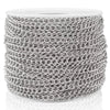 Stainless Steel Tail Chain Extension Chain Jewelry Accessories Vacuum Electroplated For Diy Bracelet Necklace