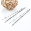 Stainless Steel Tassel Drill Chain Accessories For Earrings And Necklace With Welding Ring And Electroplating