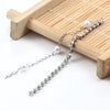 Stainless Steel Tassel Drill Chain Accessories For Earrings And Necklace With Welding Ring And Electroplating