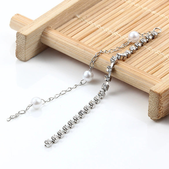 Stainless Steel Tassel Drill Chain Accessories For Earrings And Necklace With Welding Ring And Electroplating
