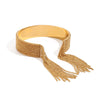 Stainless Steel Tassel Open Bracelet Electroplating Geometric Style Hand Jewelry