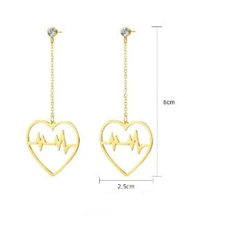 Wholesale Jewelry French Style Letter Zircon 14K Gold Plated Inlay Jewelry Set