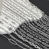 Stainless Steel Titanium Steel Chain Bracelet Necklace Accessories For Men Handmade With Tassel And Electrolysis Treatment