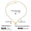 Stainless Steel Titanium Steel Constellation Necklace Electroplating Light Luxury Women's Jewelry