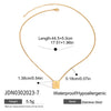 Stainless Steel Titanium Steel Constellation Necklace Electroplating Light Luxury Women's Jewelry