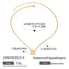 Stainless Steel Titanium Steel Constellation Necklace Electroplating Light Luxury Women's Jewelry