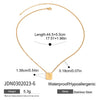 Stainless Steel Titanium Steel Constellation Necklace Electroplating Light Luxury Women's Jewelry