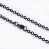 Stainless Steel Titanium Steel O Shaped Chain Jewelry With Cross Electroplated Drop Shape Stylish For Men And Women