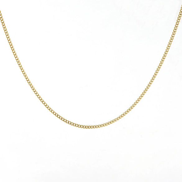 Stainless Steel Titanium Steel Side Chain Unisex Light Luxury Necklace Jewelry With Electroplating