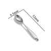 Stainless Steel Tool Pendant Jewelry With Fork And Spoon Pattern Electroplated