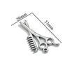 Stainless Steel Tool Pendant Jewelry With Fork And Spoon Pattern Electroplated