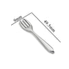 Stainless Steel Tool Pendant Jewelry With Fork And Spoon Pattern Electroplated