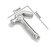 Stainless Steel Tool Pendant Jewelry With Fork And Spoon Pattern Electroplated