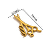Stainless Steel Tool Pendant Jewelry With Fork And Spoon Pattern Electroplated
