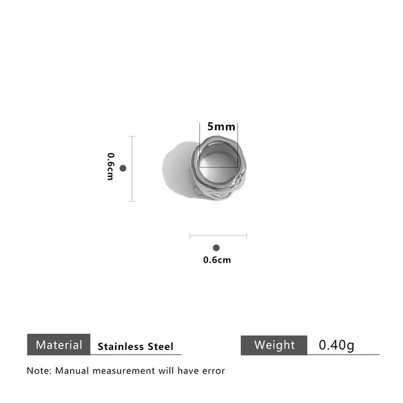 Stainless Steel Totem Geometric Electroplated Threeway With Elbow Spacer Bead Pendant Jewelry Accessories For Bracelet And Necklace