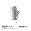 Stainless Steel Totem Geometric Electroplated Threeway With Elbow Spacer Bead Pendant Jewelry Accessories For Bracelet And Necklace