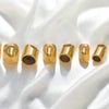 Stainless Steel Totem Geometric Vacuum Plated Leather Rope Connection Buckle Jewelry Accessories For Diy Bracelet And Foot Chain