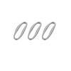 Stainless Steel Totem Irregular Border Connector Pendant Necklace Jewelry Accessories With Pvd Gold Electroplating