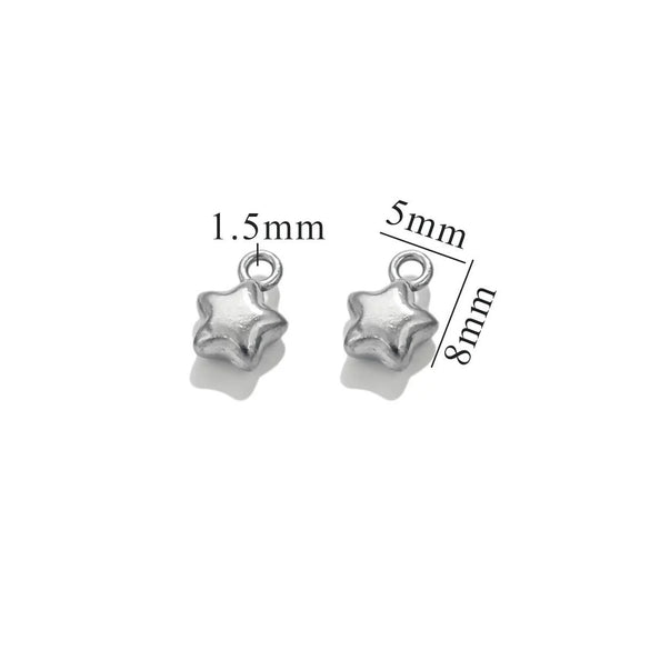 Stainless Steel Totem Moon Sun Pendant Necklace Accessories Electroplated Diy Jewelry