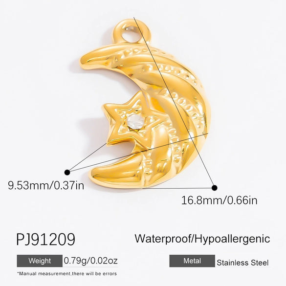 Stainless Steel Totem Pendant Jewelry Accessories Electroplated Fashion Style