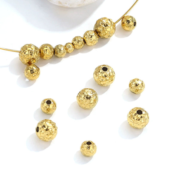 Stainless Steel Tube Beads Electroplated Diy Handmade Jewelry Accessories