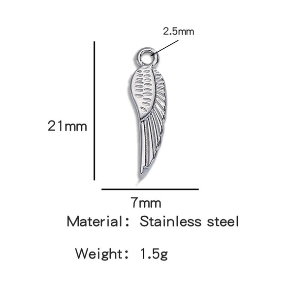 Stainless Steel Turtle Cross Paper Clip Marine Series Pendant Jewelry Electroplated