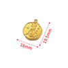 Stainless Steel Twelve Constellations And Fish Pattern Cartoon Pendant Necklace With Electroplating