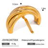 Stainless Steel U Shape Electroplated Hairpin Hair Accessories