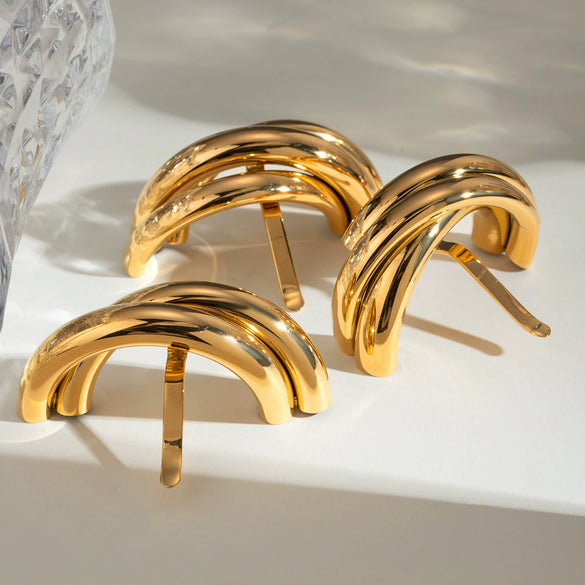 Stainless Steel U Shape Electroplated Hairpin Hair Accessories