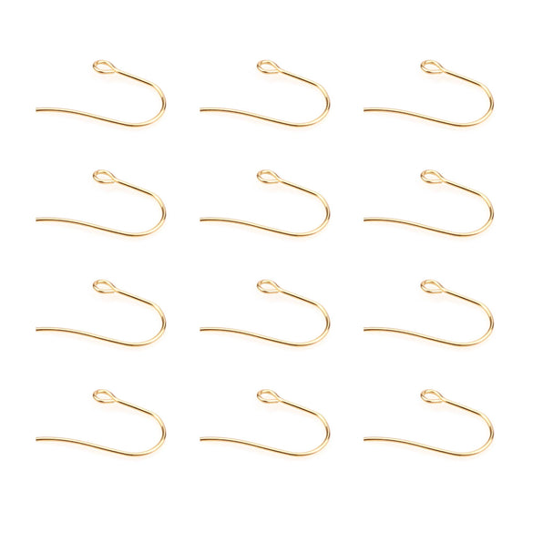 Stainless Steel U Shaped Ear Hook Earrings Handmade Jewelry Accessories Electroplated
