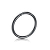 Stainless Steel U Shaped Electroplated Hole Free Nose Ring And Fake Lip Ring Jewelry Unisex