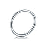 Stainless Steel U Shaped Electroplated Hole Free Nose Ring And Fake Lip Ring Jewelry Unisex