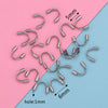 Stainless Steel U Shaped Horseshoe Buckle Jewelry Accessories Electroplated Handmade